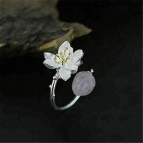 New-Nature-stone-Flower-silver-ring-gemstone (3)39